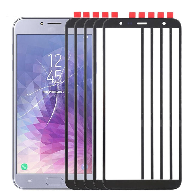 10-Pack Outer Glass Lens For Samsung J6 / J610 - Front Screen