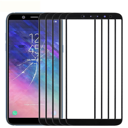 Front Screen Glass Lens For Samsung Galaxy A6 2018 - Set Of 10