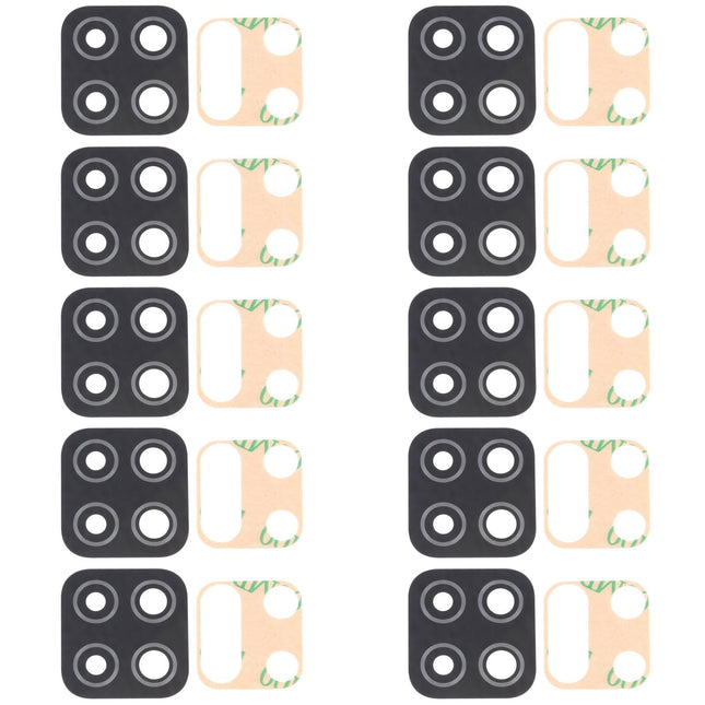 Samsung Galaxy M12 Back Camera Lens - Set Of 10