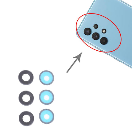 10-Pack Rear Camera Lenses For Samsung A325