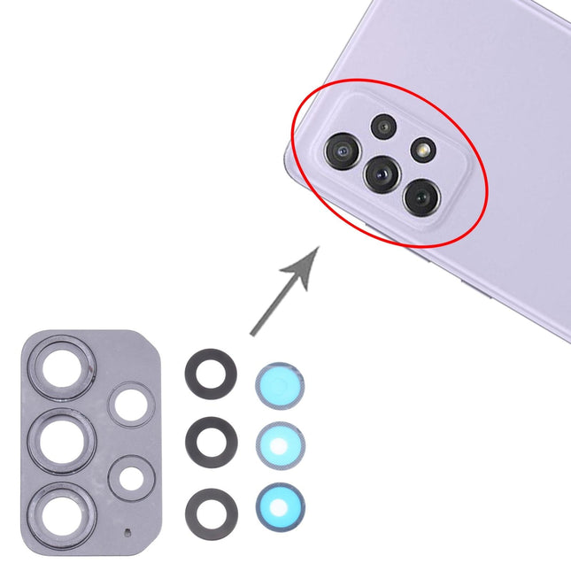 Set Of 10 Camera Lens Covers For Samsung A725