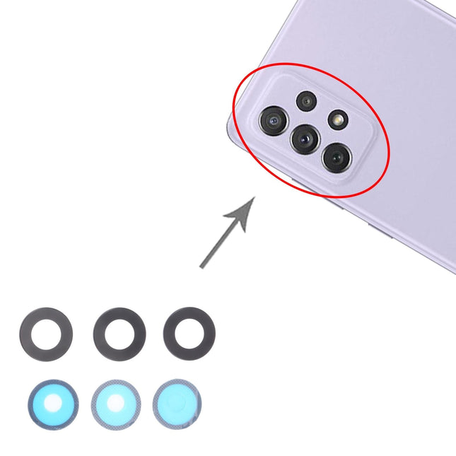 10-Piece Back Camera Lens For Samsung Galaxy A72