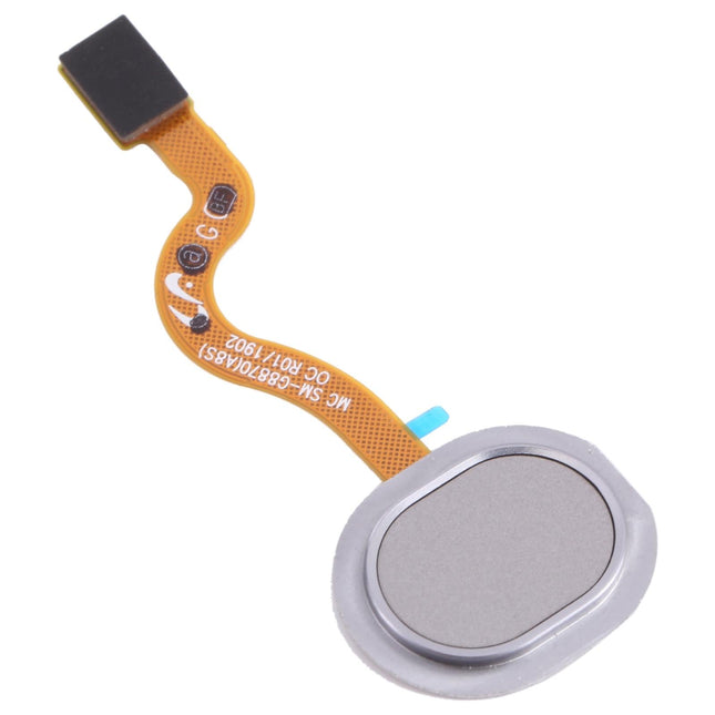 Silver Fingerprint Sensor Flex Cable For Sm G887