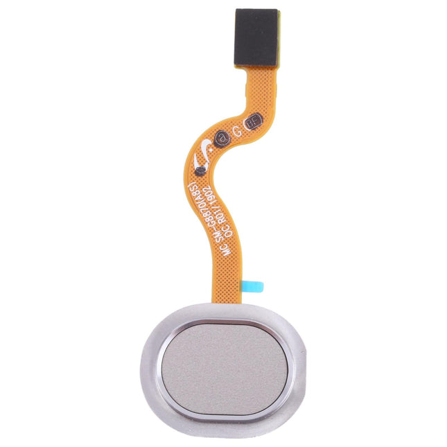 Silver Fingerprint Sensor Flex Cable For Sm G887