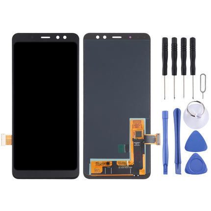 Full Assembly Oled Lcd Screen For Samsung Galaxy A8 / A5 2018 With Digitizer