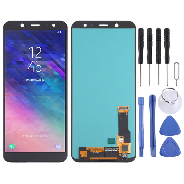 Full Assembly Oled Lcd Screen Replacement For Samsung Galaxy A6 2018 With Digitizer