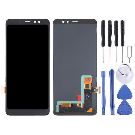 Full Assembly Oled Lcd Screen For Samsung Galaxy A8 2018 With Digitizer