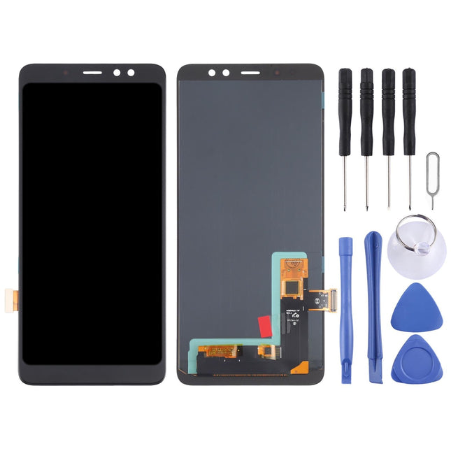 Full Assembly Oled Lcd Screen For Samsung Galaxy A8 2018 With Digitizer