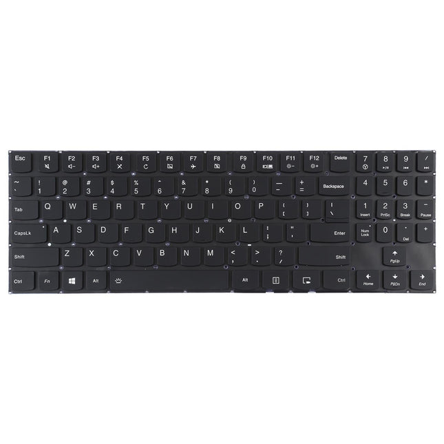 Backlit Uk Keyboard For Lenovo Legion Y520 / Y720