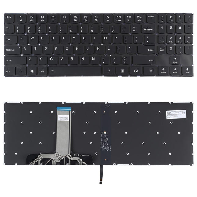 Backlit Uk Keyboard For Lenovo Legion Y520 / Y720