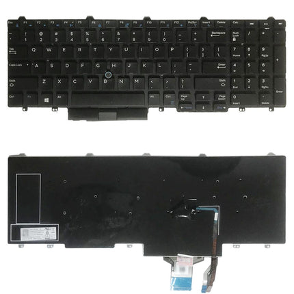 Dell Latitude E5550 5570 5580 5590 Precision Keyboard - Us Version