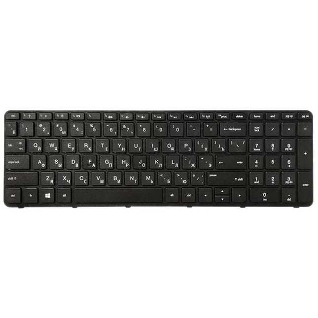 Russian Keyboard For Hp Pavilion 15 Series - Black