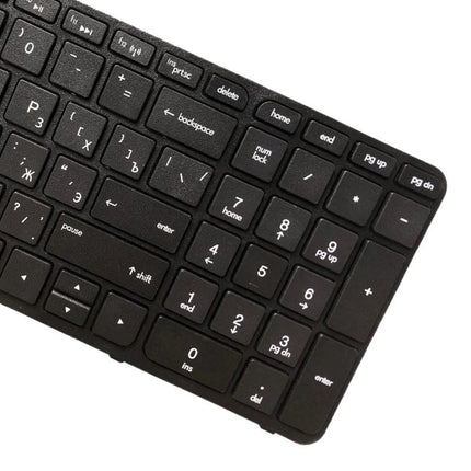 Russian Keyboard For Hp Pavilion 15 Series - Black