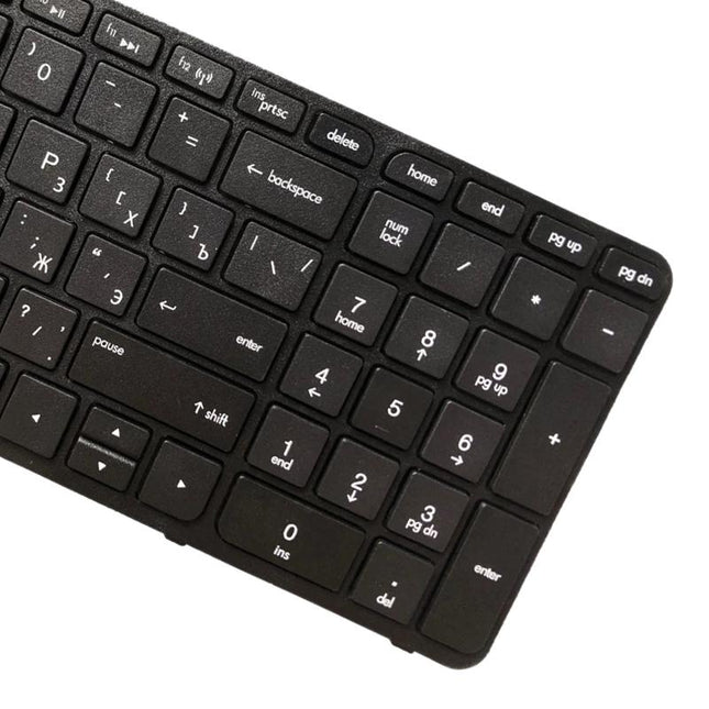 Russian Keyboard For Hp Pavilion 15 Series - Black