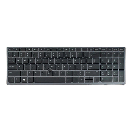 Backlit Keyboard For Hp Zbook 15 / 17 G3 - Us Version