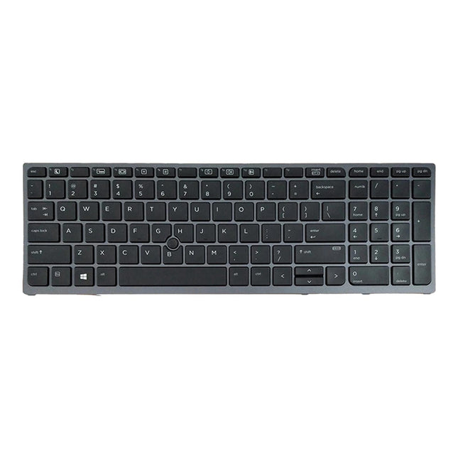 Backlit Keyboard For Hp Zbook 15 / 17 G3 - Us Version