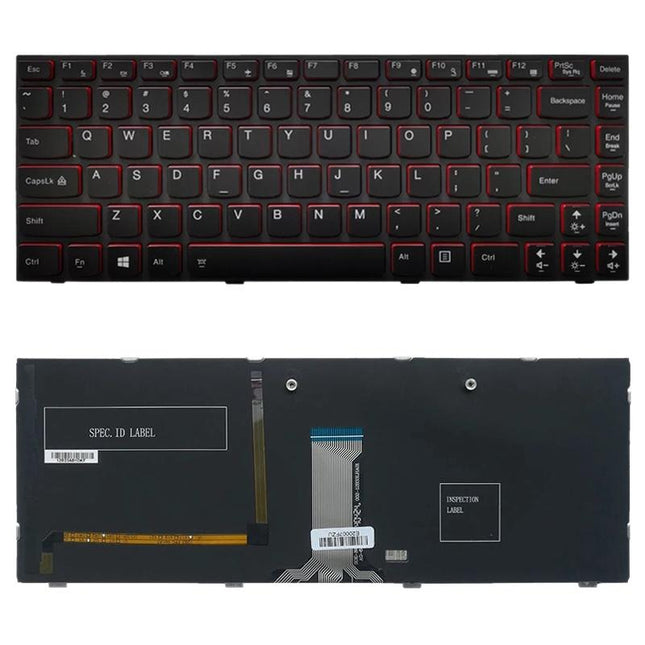 Backlit Keyboard For Lenovo Ideapad Y400 / Y410P / Y430P Us Version