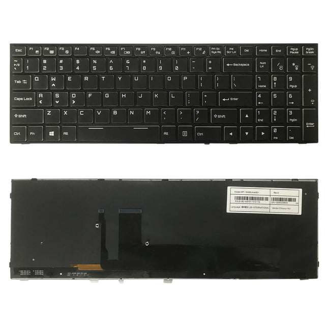 Backlit Us Keyboard For Hasee G10 Z8 Z7M Z7-Ct5Na7Na7Gs Kpzgz Gx9 911Plus Cn95S01