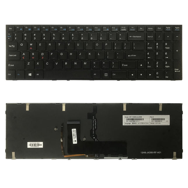 Backlit Us Keyboard For Hasee Z7M / Zx7-Cp5S2 / K690E