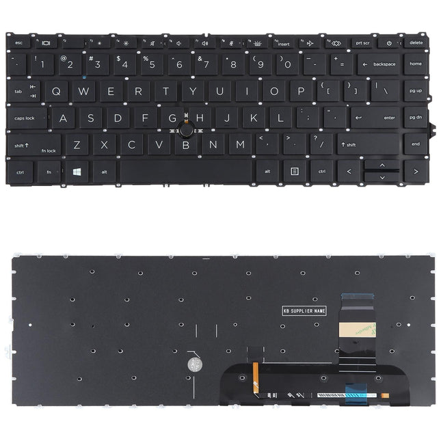 Backlit Us Keyboard For Hp Elitebook 840 / 745 G7 / G8