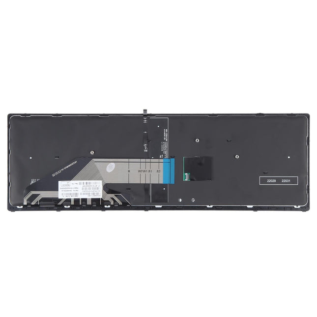 Hp Zbook 15 / 17 G3 Us Keyboard With Backlight And Pointing - Black