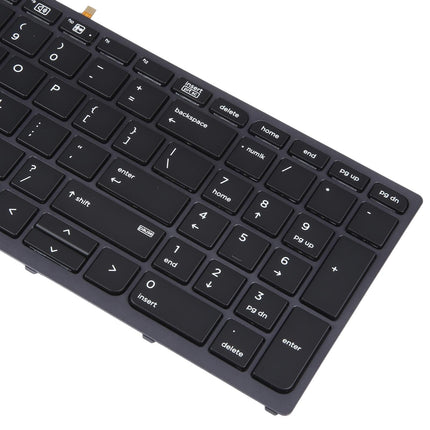 Hp Zbook 15 / 17 G3 Us Keyboard With Backlight And Pointing - Black