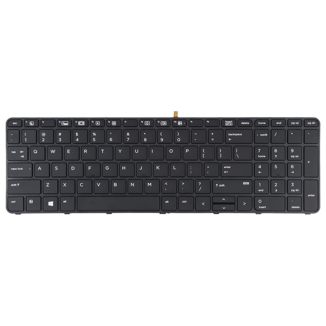 Backlit Us Keyboard For Hp Probook 650 / 655 / 450 G2 / G3