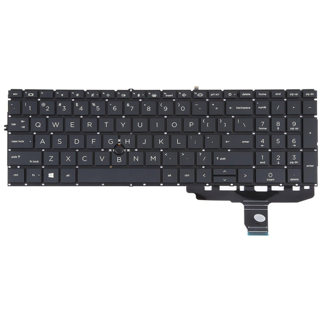 Backlit Keyboard With Pointing For Hp Elitebook 850 / 845 / 855 G7 / G8