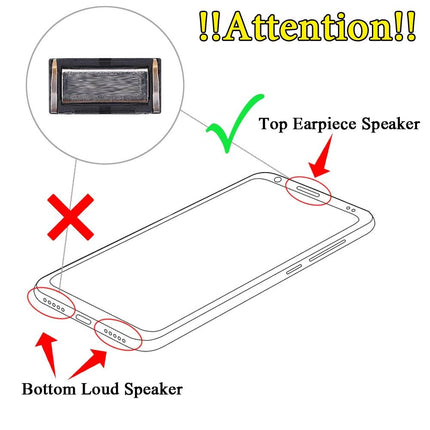 10-Pack Nokia 5.1 Plus X5 Earpiece Speakers