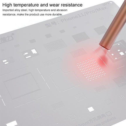Qianli Bumblebee Stencils For Iphone 7 / 7 Plus Bga Reballing