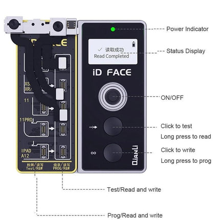 Iphone X Face Dot Projector Repair Detector By Qianli