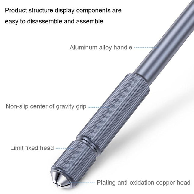 Qianli Aluminum Alloy Non-Slip Knife Hilt - Low Center Of Gravity