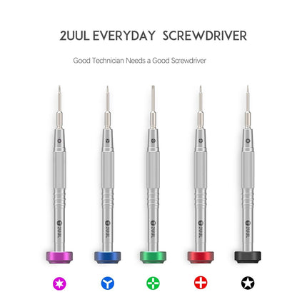 2Uul Flyshaft Screwdriver Set - Compact And Versatile