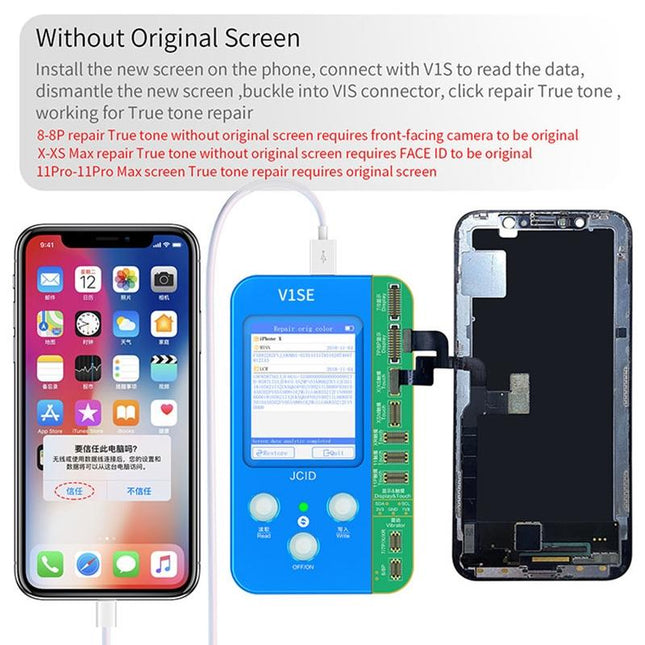 Face Id Dot Board Adaptor For Iphone X / 14 Pro Max - Jc V1Se Testing & Repair
