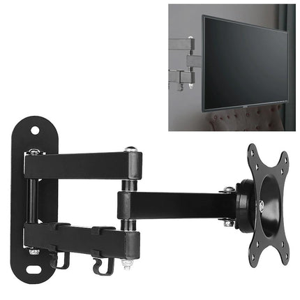 Universal Rotatable Retractable Monitor Wall Mount - 14-27 Inch
