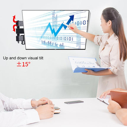 Universal Rotatable Retractable Monitor Wall Mount - 14-27 Inch