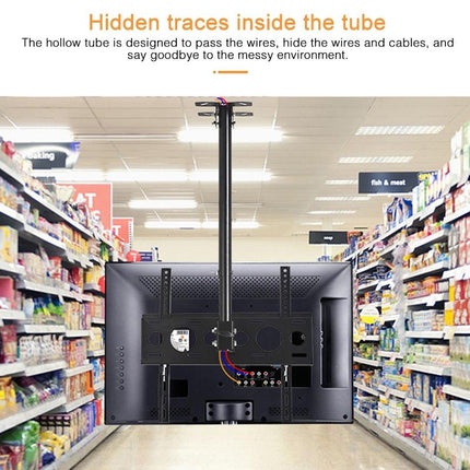 Adjustable Single Screen Tv Wall / Ceiling Mount - 32-70 Inch 0.5-2M Range