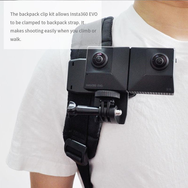 Insta360 One X / Evo Backpack Clip - Universal Fixing