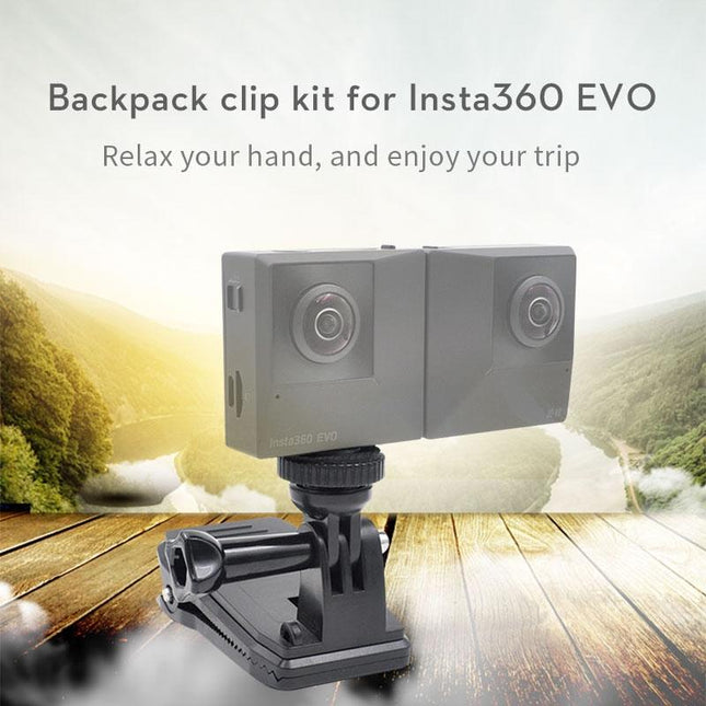 Insta360 One X / Evo Backpack Clip - Universal Fixing