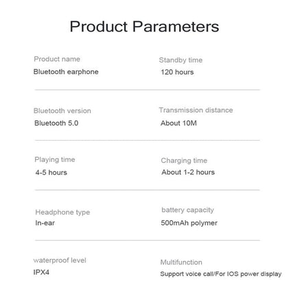 5D Stereo T & G Tg905 Tws Bluetooth Earphones With Led Display & Charging Box