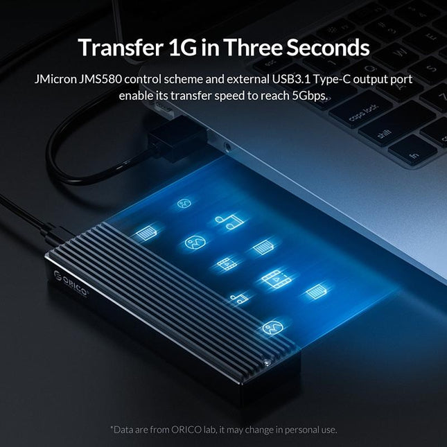 High-Speed M.2 Ssd Enclosure - Compact Design