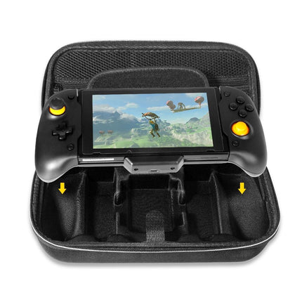 Enhanced Switch Gamepad Grip With Vibration And Storage