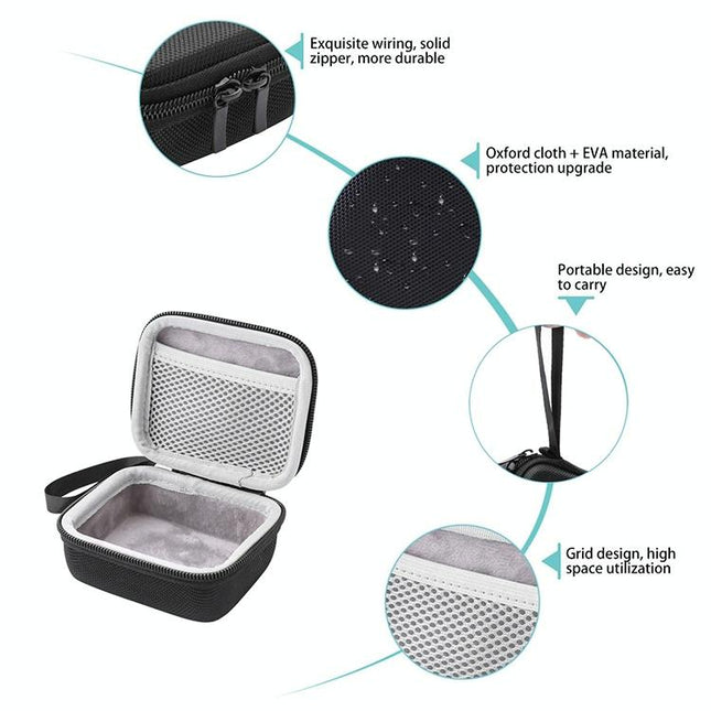 Travel Case For Jbl Go / Go 2 - Black / Red