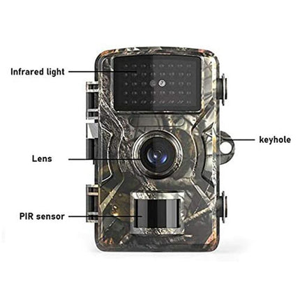 12Mp Hunting Camera With 1080P Night Vision And 26 Leds