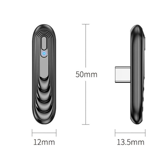 Wireless Type C Audio Adapter For Nintendo Switch Lite / Pc / Smartphone - Compact And Versatile