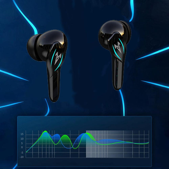 Waterproof T & G Wireless 9D Stereo Headphones With Led Charging Box