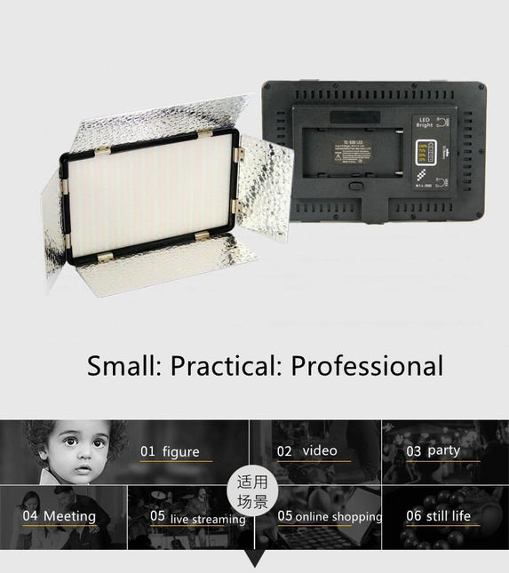 Portable 520 Led Fill Light For Outdoor Photography - No Battery