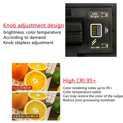 Portable 520 Led Fill Light For Outdoor Photography - No Battery