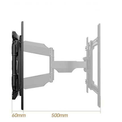 Universal Tv Wall Mount For 45-75 Led / Lcd / Oled - Fits All Sizes