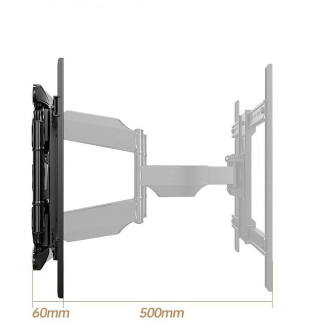 Universal Tv Wall Mount For 45-75 Led / Lcd / Oled - Fits All Sizes